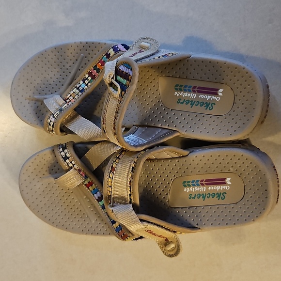 Skechers Tan Sandals - Picture 7 of 11